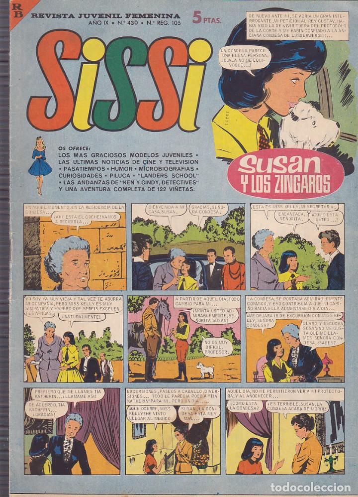 Tebeos: COMIC COLECCION SISSI N&ordm; 430 - Foto 1