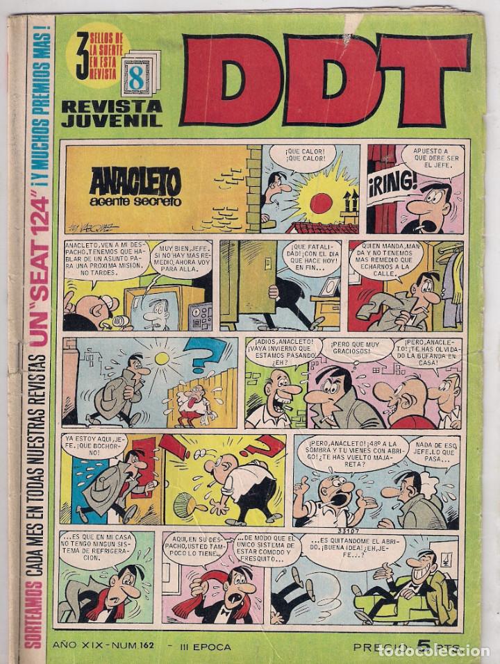 Tebeos: DDT 3&ordf; &eacute;poca n&ordm; 162 - Foto 1