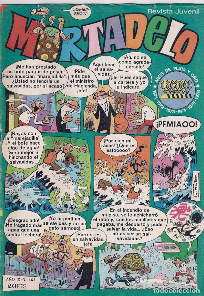 Tebeos: Mortadelo semanal n&ordm; 405 - Foto 1