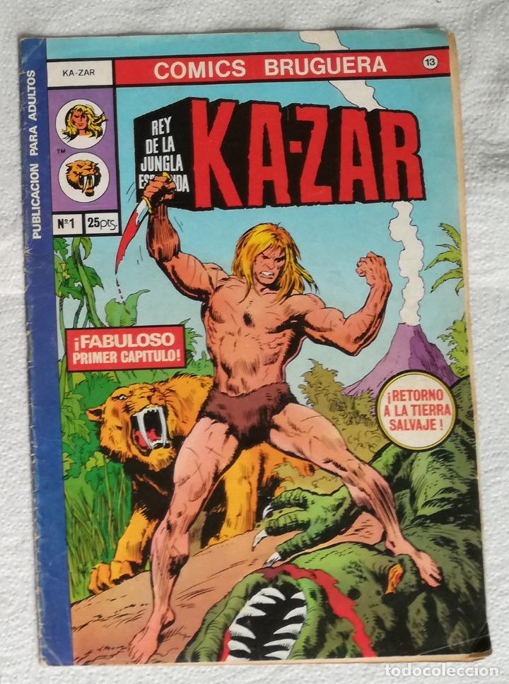 Tebeos: Comic Ka-Zar, n&ordm; 1 - Bruguera - Foto 1