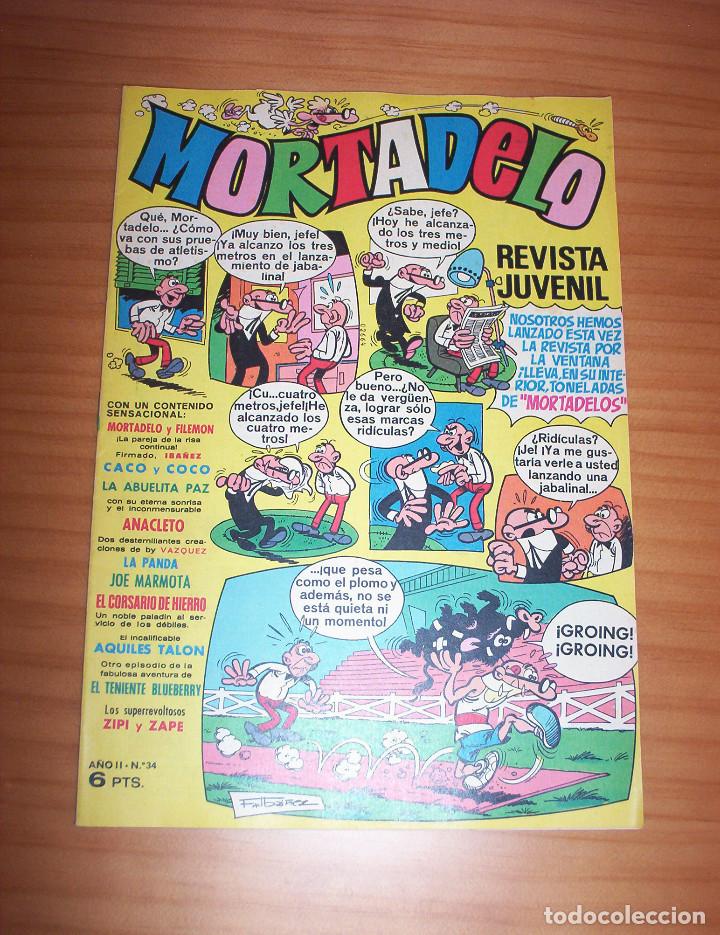 Tebeos: MORTADELO - N&Uacute;MERO 34 - A&Ntilde;O 1971 - Foto 1