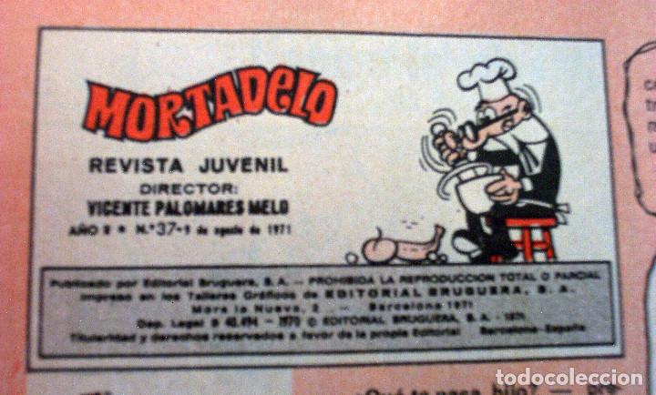 Tebeos: MORTADELO - N&Uacute;MERO 37 - A&Ntilde;O 1971 - Foto 3