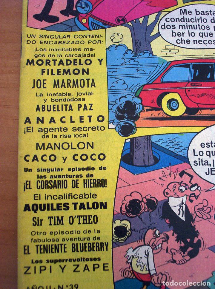 Tebeos: MORTADELO - N&Uacute;MERO 39 - A&Ntilde;O 1971 - Foto 2