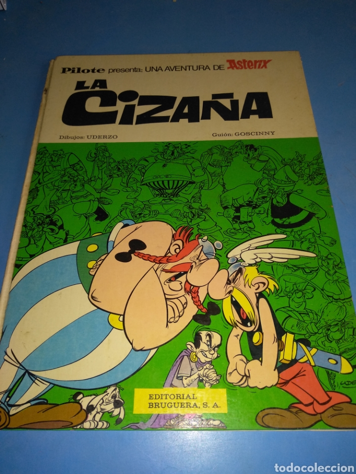 Tebeos: Ast&eacute;rix, la ciza&ntilde;a,bruguera n12 a&ntilde;o 1970 - Foto 1
