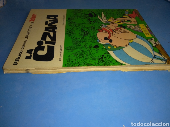 Tebeos: Ast&eacute;rix, la ciza&ntilde;a,bruguera n12 a&ntilde;o 1970 - Foto 2