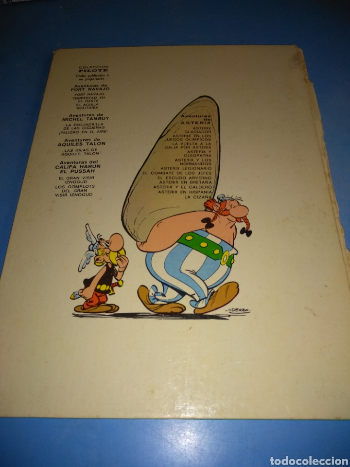 Tebeos: Ast&eacute;rix, la ciza&ntilde;a,bruguera n12 a&ntilde;o 1970 - Foto 5
