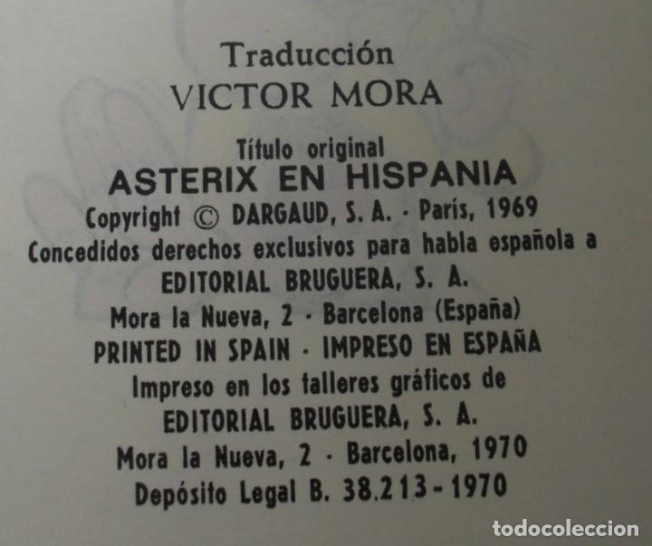 Tebeos: ASTERIX EN HISPANIA , EDITORIAL BRUGUERA 1970 - Foto 3