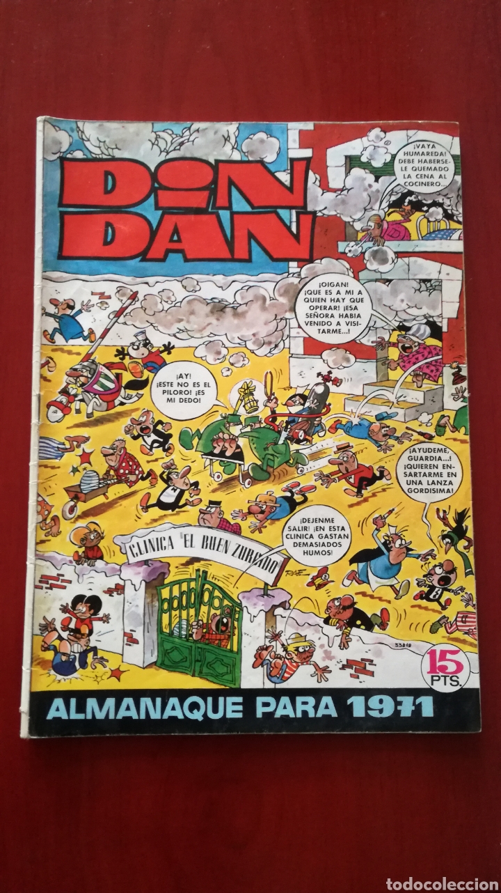 Tebeos: DIN DAN ALMANAQUE 1971 - Foto 1