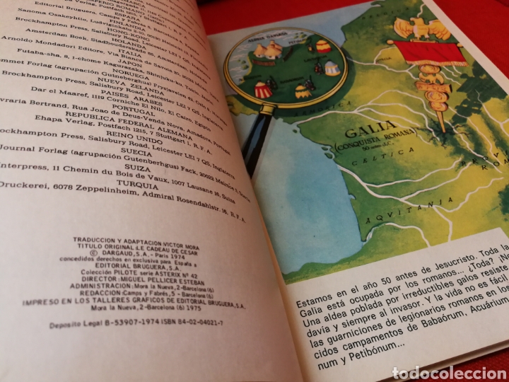 Tebeos: AST&Eacute;RIX. EL REGALO DEL CESAR.PILOTE - Foto 2