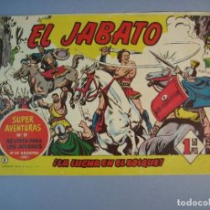 Tebeos: JABATO, EL (1958, BRUGUERA) 6 · 24-XI-1958 · LA LUCHA EN EL BOSQUE. Lote 135952702