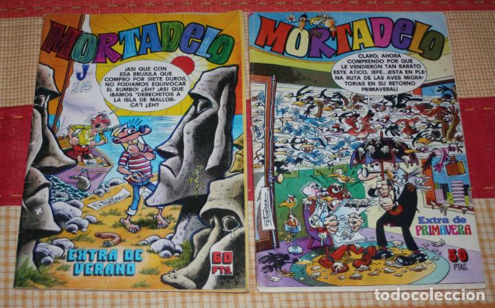 Tebeos: MORTADELO EXTRA, 5 ejemplares (buscados) - Foto 2