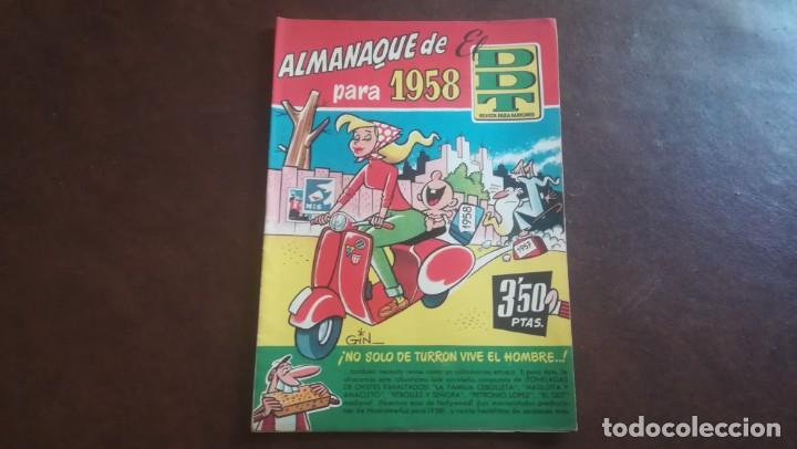 Tebeos: El DDT. Almanaque para 1958 - Foto 1
