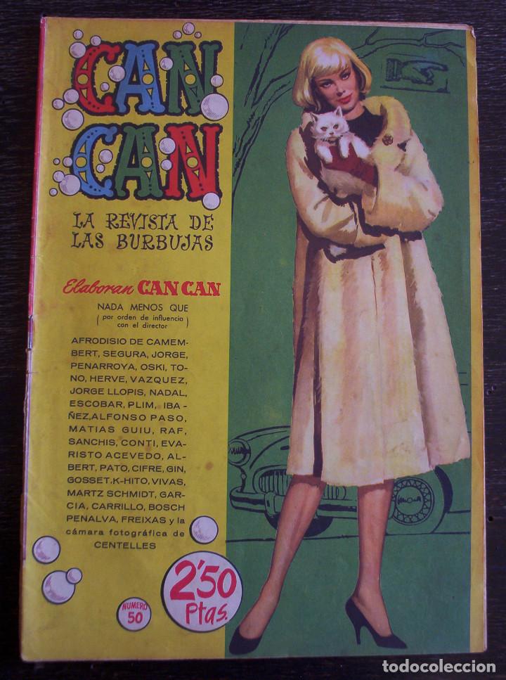 Tebeos: CAN CAN - N&Uacute;MERO 50 - A&Ntilde;O 1959 - Foto 1