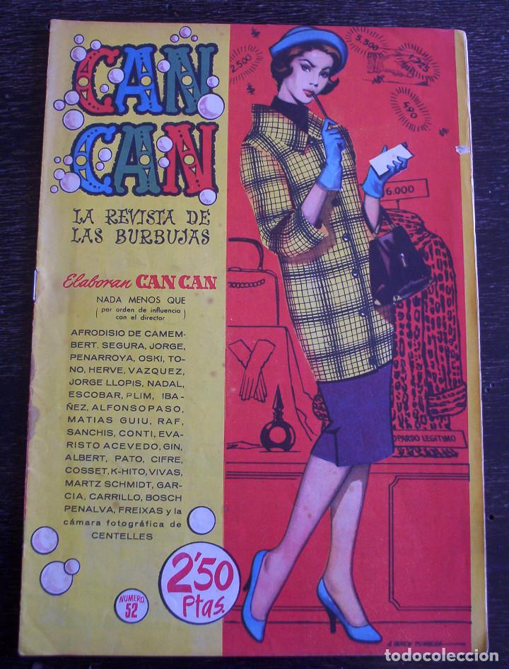 Tebeos: CAN CAN - N&Uacute;MERO 52 - A&Ntilde;O 1959 - Foto 1