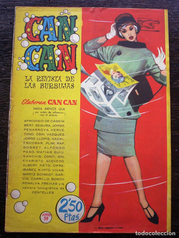Tebeos: CAN CAN - N&Uacute;MERO 59 - A&Ntilde;O 1959 - Foto 1