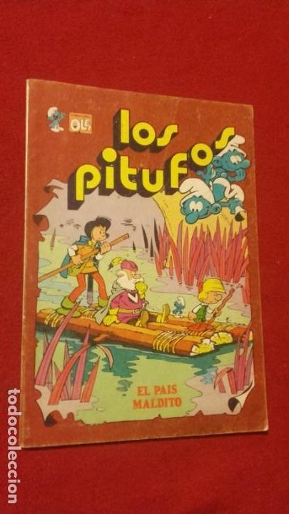 Tebeos: EL PAIS MALDITO - LOS PITUFOS 14 - PEYO - RUSTICA - Foto 1