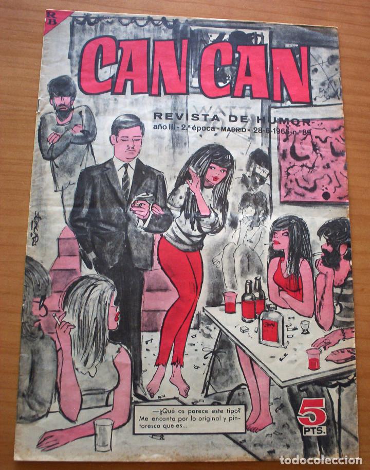 Tebeos: CAN CAN - N&Uacute;MERO 89 - A&Ntilde;O 1965 - Foto 1