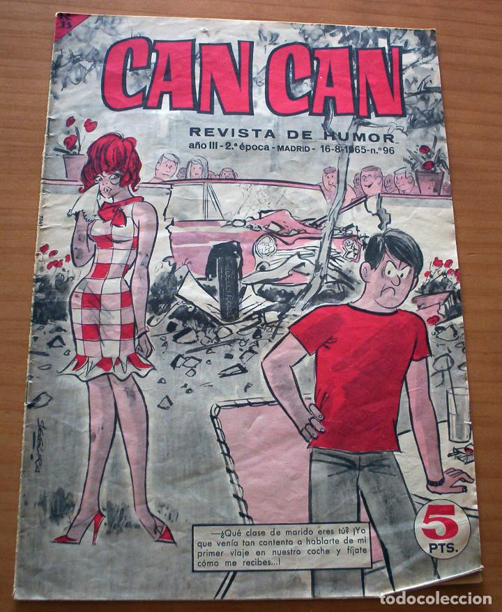 Tebeos: CAN CAN - N&Uacute;MERO 96 - A&Ntilde;O 1965 - Foto 1