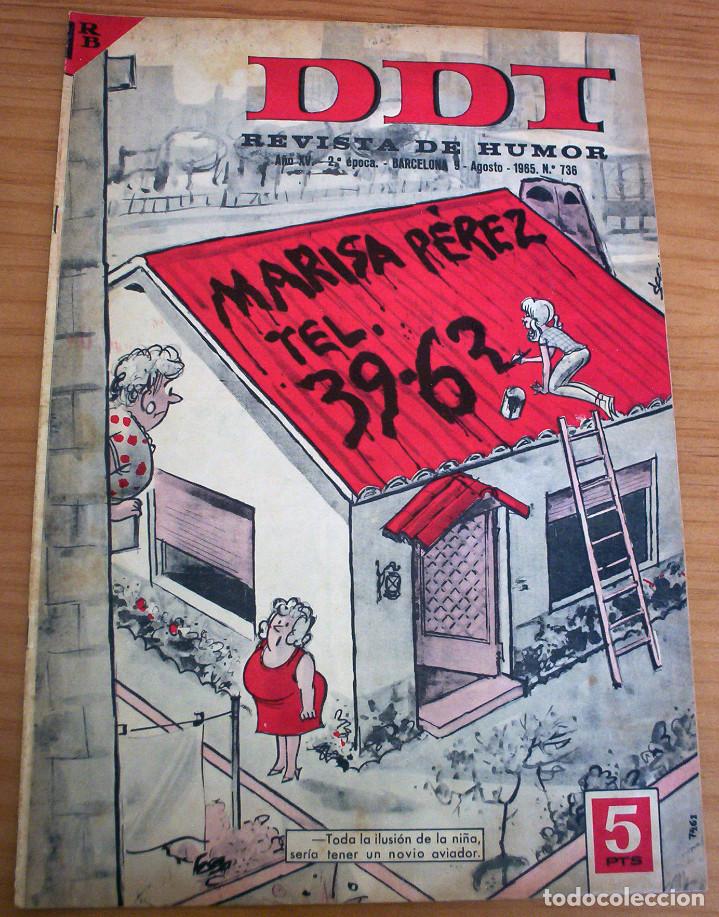 Tebeos: DDT - N&Uacute;MERO 736 - A&Ntilde;O 1965 - Foto 1