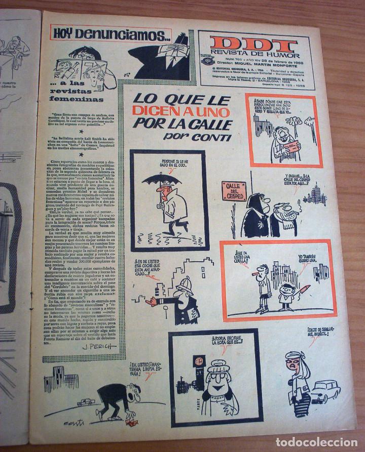 Tebeos: DDT - N&Uacute;MERO 765 - A&Ntilde;O 1966 - Foto 2