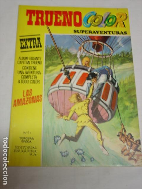 Tebeos: Trueno Color. n&ordm; 11 Extra-Tercera &Eacute;poca-Editorial Bruguera. 1978, Muy Buen Estado.