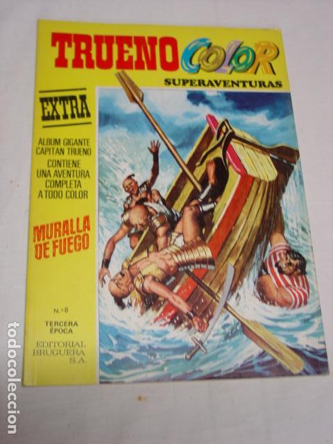 Tebeos: Trueno Color. n&ordm; 8 Extra-Tercera &Eacute;poca-Editorial Bruguera S.A.. 1978, Muy Buen Estado.