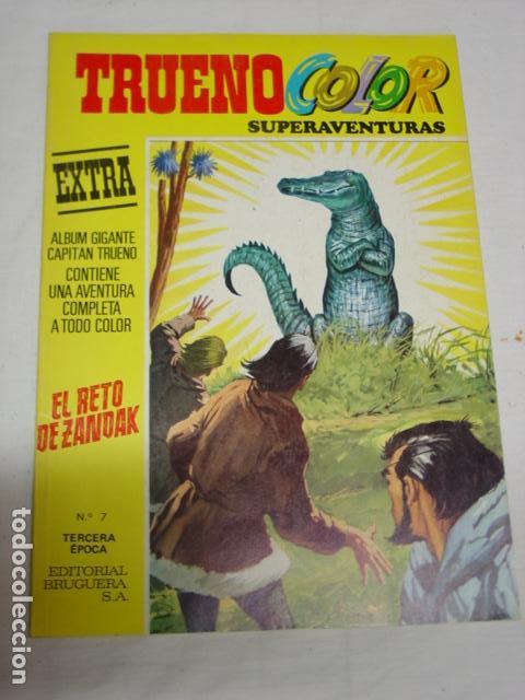 Tebeos: Trueno Color. n&ordm; 7 Extra-Tercera &Eacute;poca-Editorial Bruguera S.A.. 1978, Muy Buen Estado.
