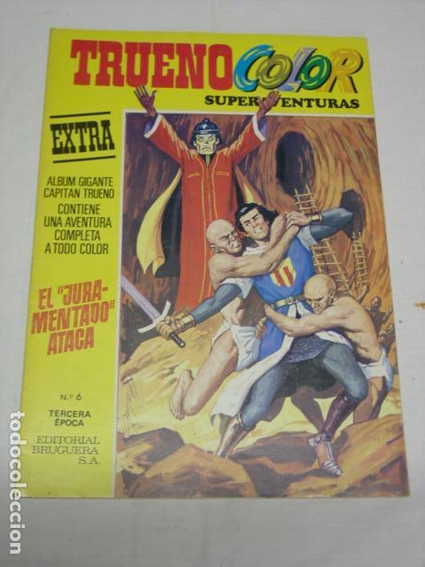 Tebeos: Trueno Color. n&ordm; 6 Extra-Tercera &Eacute;poca-Editorial Bruguera S.A.. 1978, Muy Buen Estado.