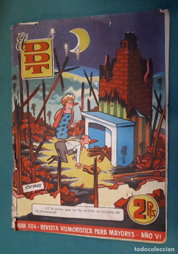 Tebeos: El DDT, n&ordm; 304, 4 p&aacute;ginas - Foto 1