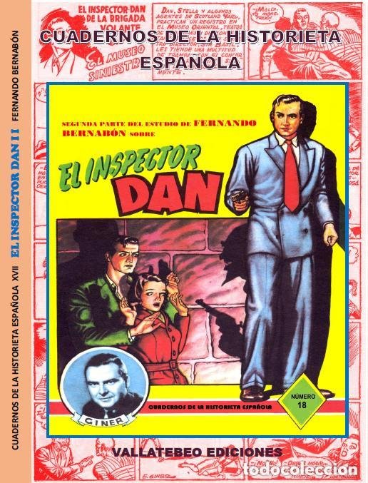 Lote 146060826: Cuadernos de la Historieta Española Nº 18 Inspector Dan Tomo Nº 2