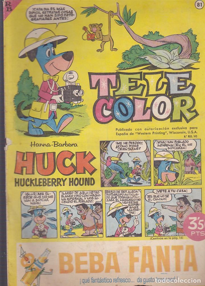 Tebeos: COMIC COLECCION TELE COLOR N&ordm; 81 - Foto 1