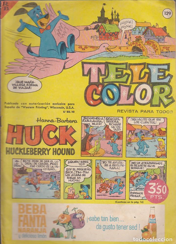 Tebeos: COMIC COLECCION TELE COLOR N&ordm; 129 - Foto 1