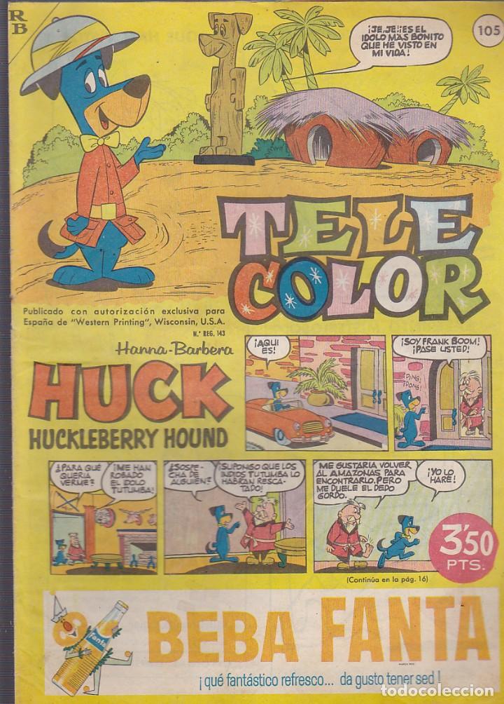 Tebeos: COMIC COLECCION TELE COLOR N&ordm; 105 - Foto 1