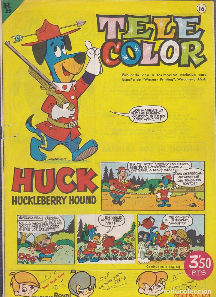 Tebeos: COMIC COLECCION TELE COLOR N&ordm; 16 - Foto 1