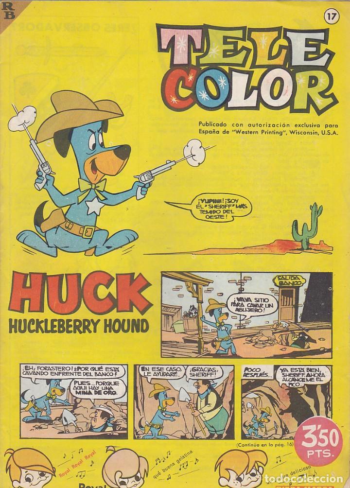 Tebeos: COMIC COLECCION TELE COLOR N&ordm; 17 - Foto 1