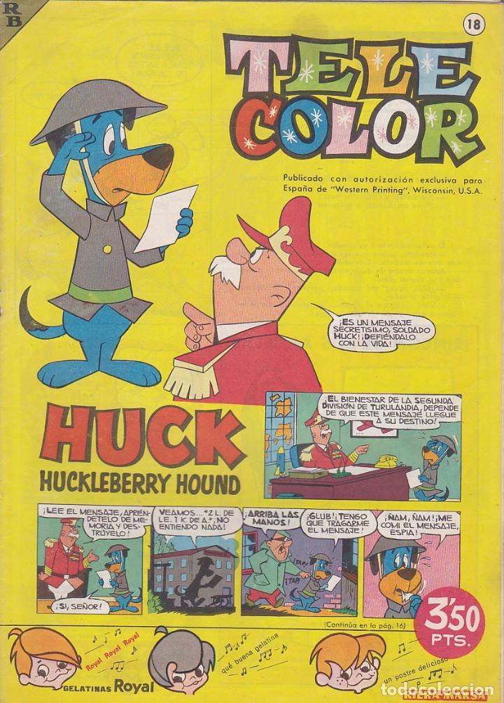 Tebeos: COMIC COLECCION TELE COLOR N&ordm; 18 - Foto 1
