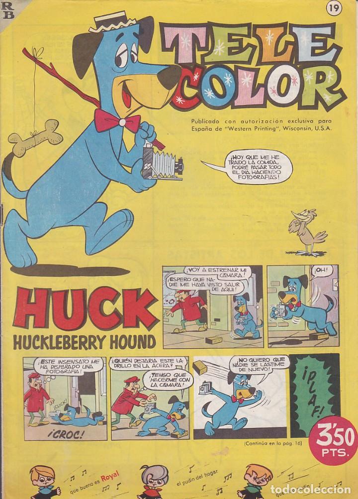 Tebeos: COMIC COLECCION TELE COLOR N&ordm; 19 - Foto 1