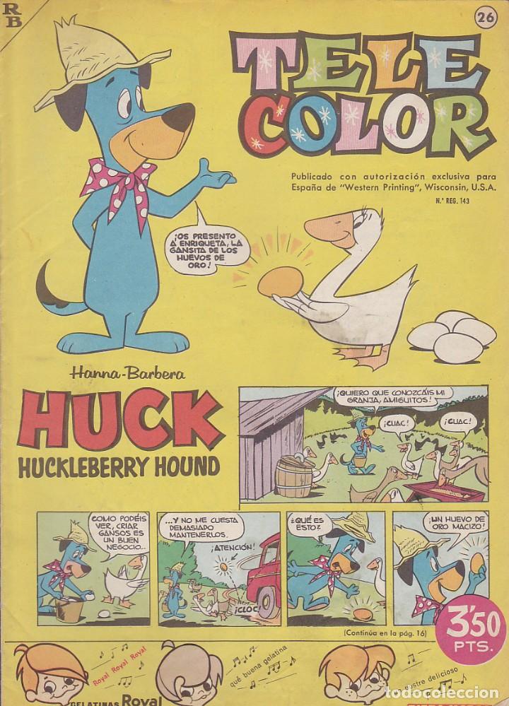 Tebeos: COMIC COLECCION TELE COLOR N&ordm; 26 - Foto 1