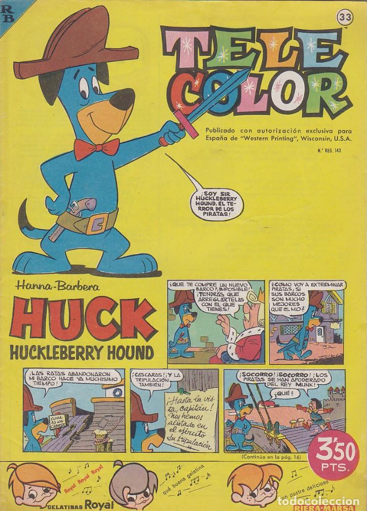 Tebeos: COMIC COLECCION TELE COLOR N&ordm; 33 - Foto 1