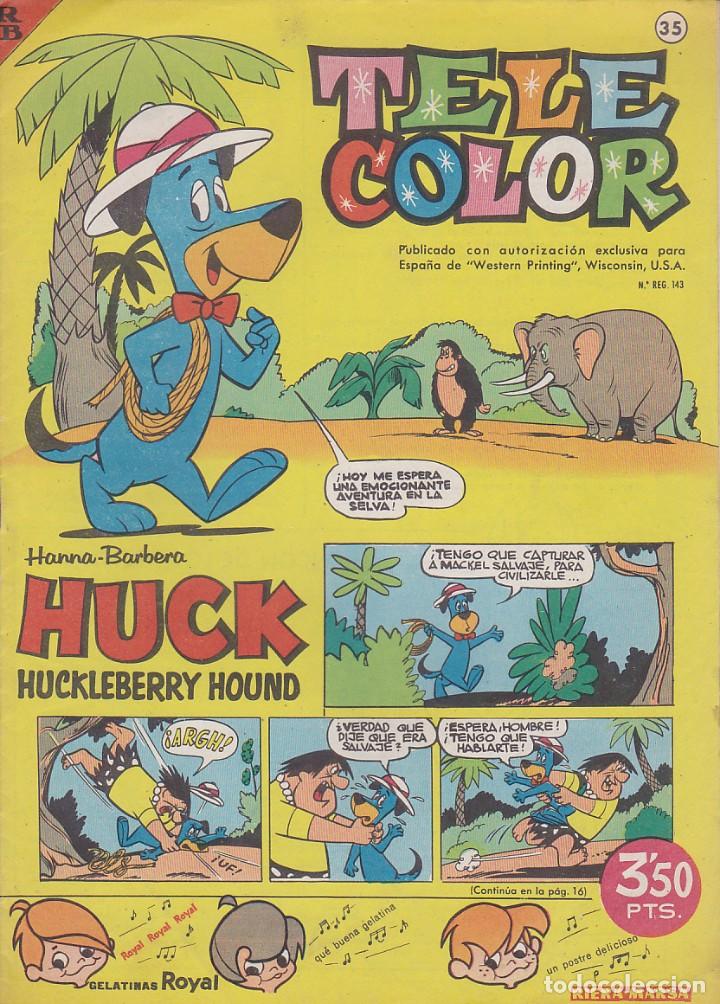 Tebeos: COMIC COLECCION TELE COLOR N&ordm; 35 - Foto 1