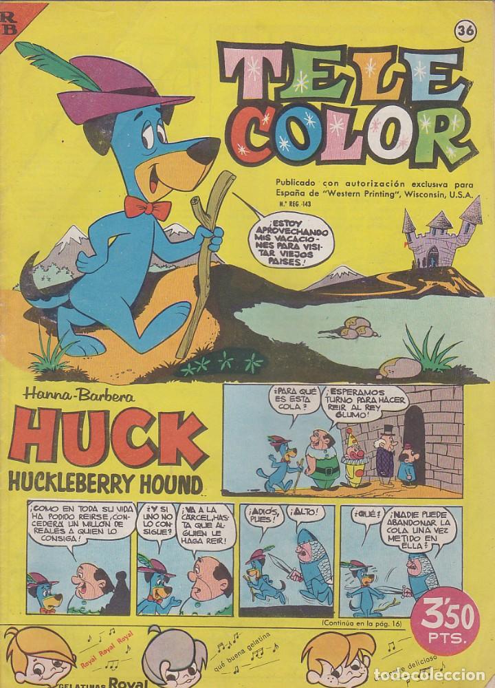 Tebeos: COMIC COLECCION TELE COLOR N&ordm; 36 - Foto 1