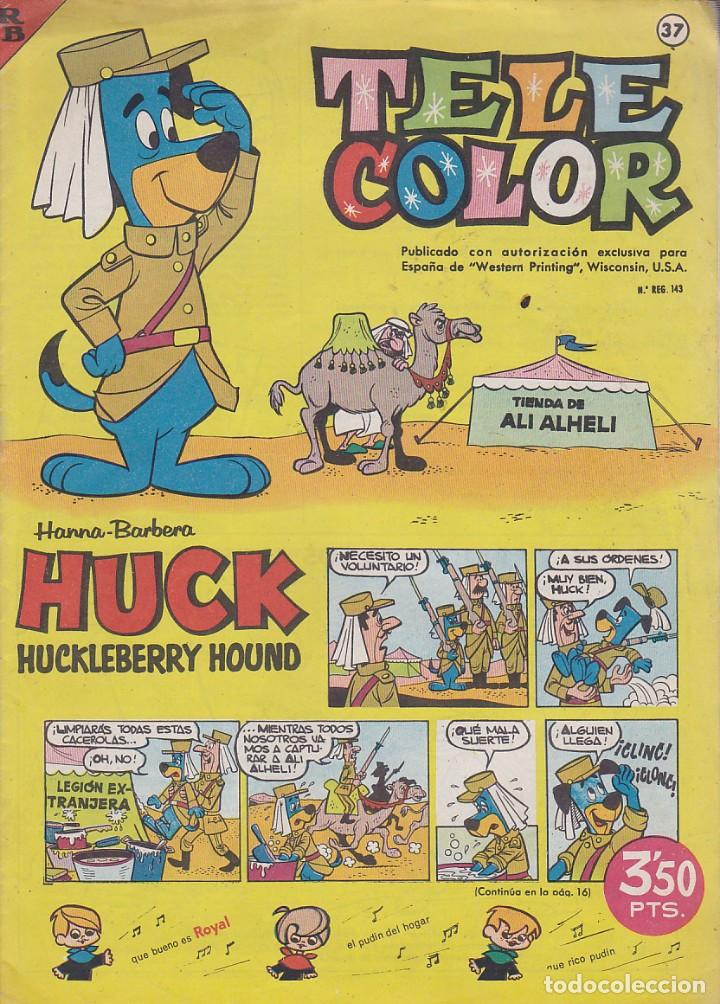 Tebeos: COMIC COLECCION TELE COLOR N&ordm; 37 - Foto 1
