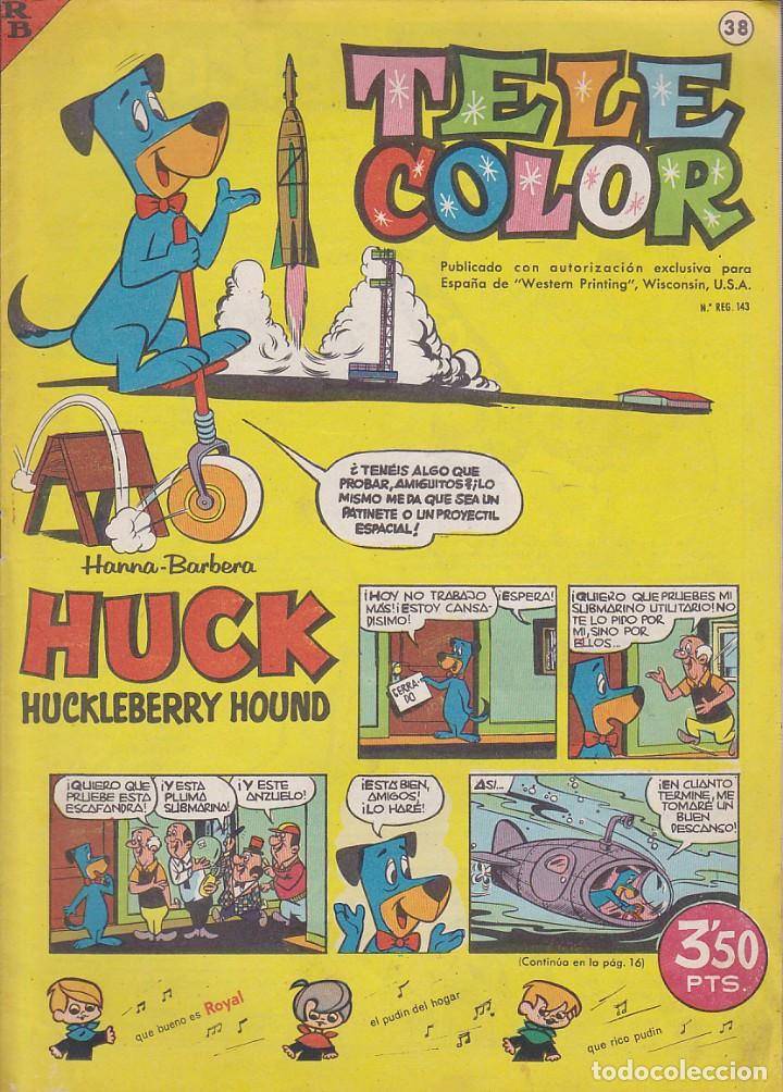Tebeos: COMIC COLECCION TELE COLOR N&ordm; 38 - Foto 1
