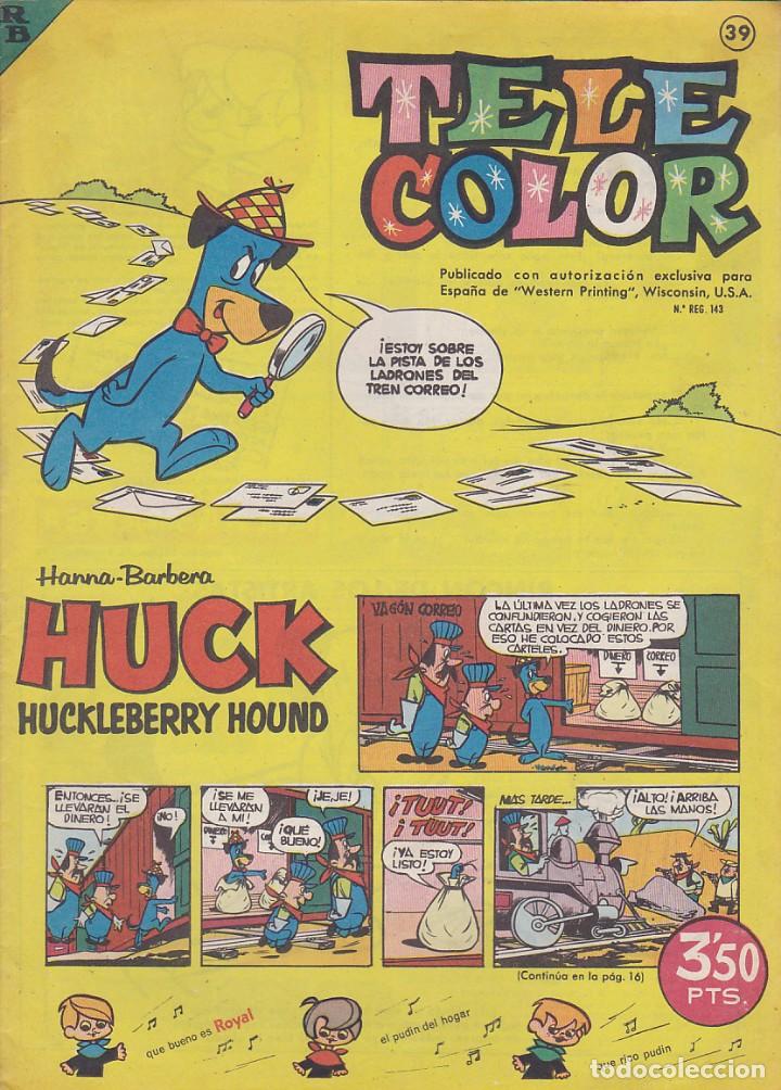 Tebeos: COMIC COLECCION TELE COLOR N&ordm; 39 - Foto 1
