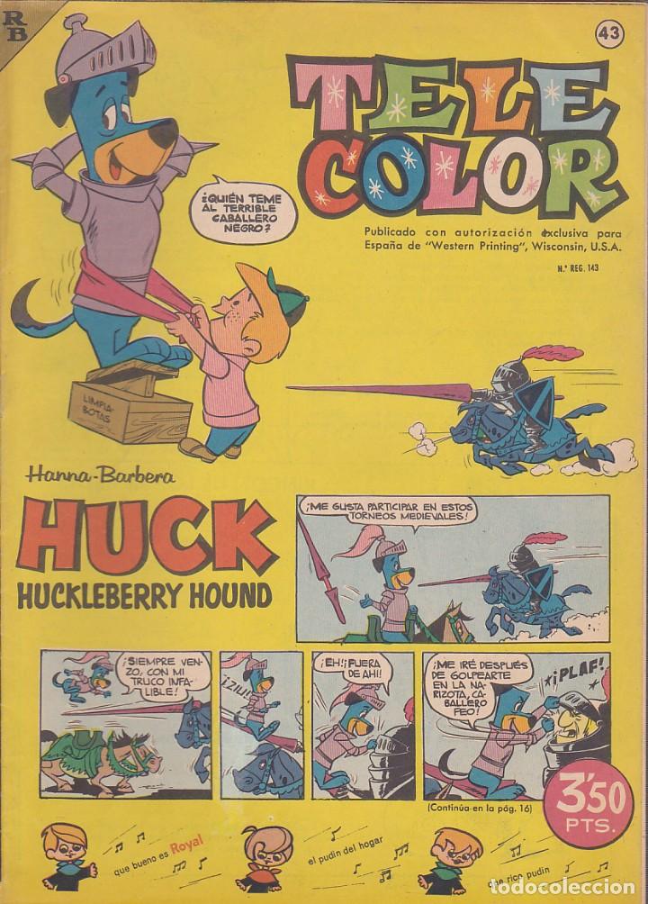 Tebeos: COMIC COLECCION TELE COLOR N&ordm; 43 - Foto 1