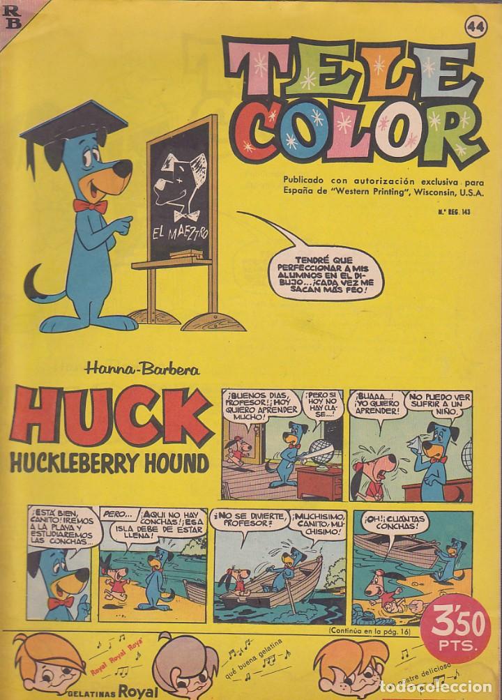 Tebeos: COMIC COLECCION TELE COLOR N&ordm; 44 - Foto 1