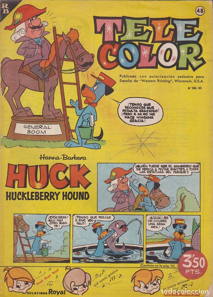 Tebeos: COMIC COLECCION TELE COLOR N&ordm; 48 - Foto 1