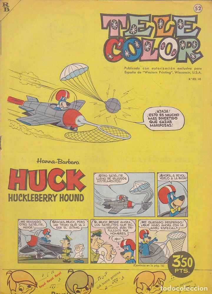 Tebeos: COMIC COLECCION TELE COLOR N&ordm; 52 - Foto 1