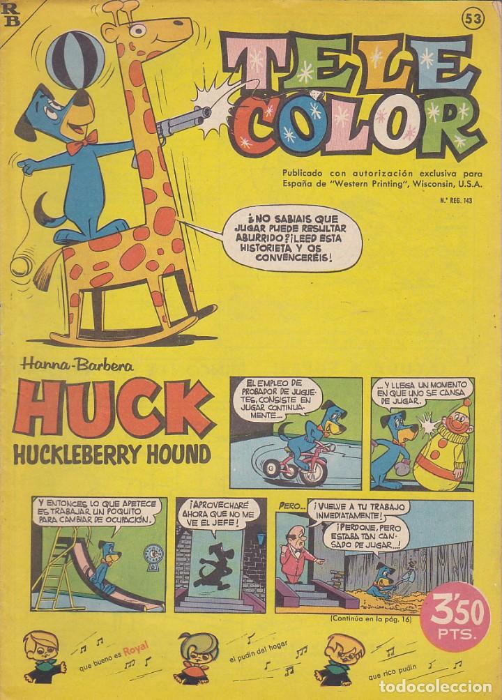Tebeos: COMIC COLECCION TELE COLOR N&ordm; 53 - Foto 1