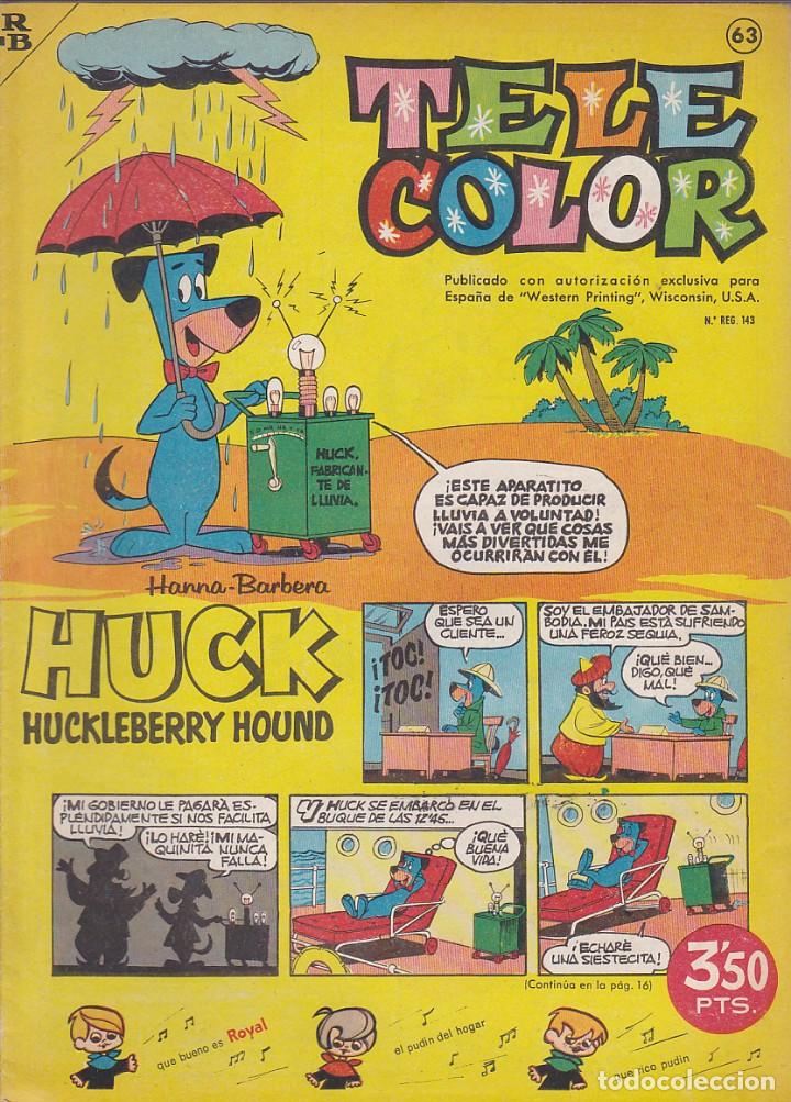 Tebeos: COMIC COLECCION TELE COLOR N&ordm; 63 - Foto 1